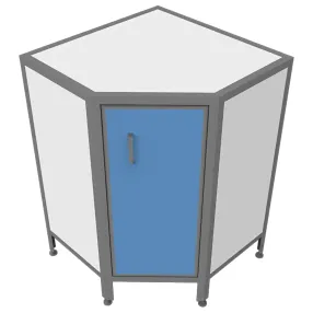 стол-мойка лабораторная med 13.006al (белый)