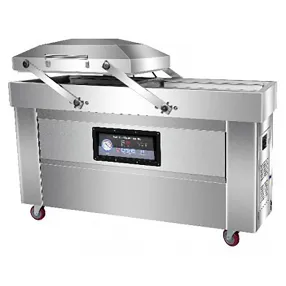 машина вакуум-упаковочная двухкамерная dzq-600/2sb, с газом