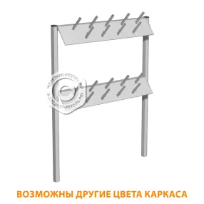 надстройка-сушка для посуды н-11 (серый)