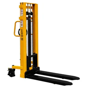 ручной гидравлический штабелер smartlift sda 1525 (1500 кг; 2,5 м; фиксированные вилы)
